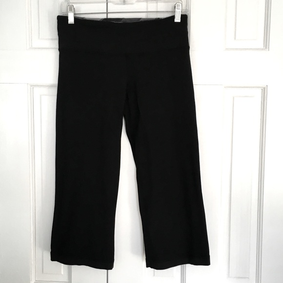 Lululemon Groove Crop Leggings Reversible Size 6 - Picture 5 of 10